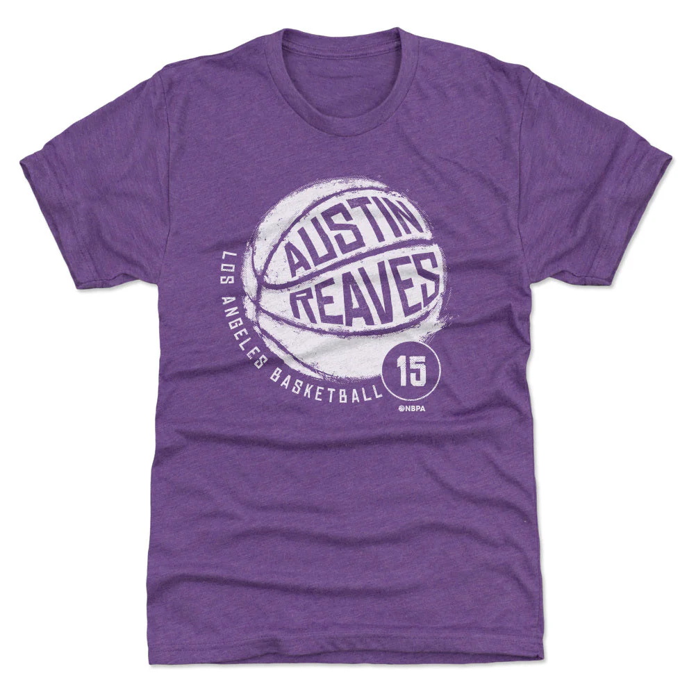 Austin Reaves Los Angeles L Basketball WHT - Image 2