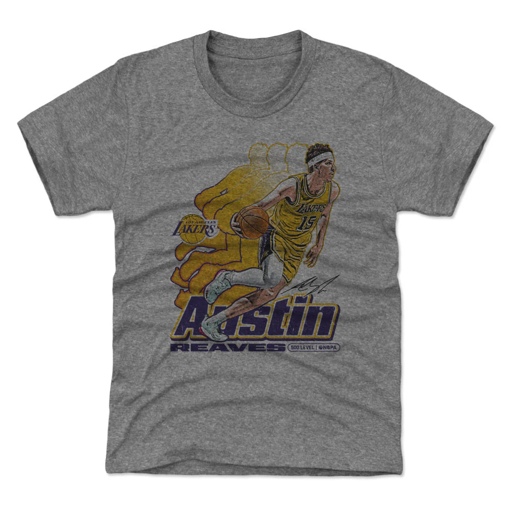 Austin Reaves Los Angeles Lakers Retro