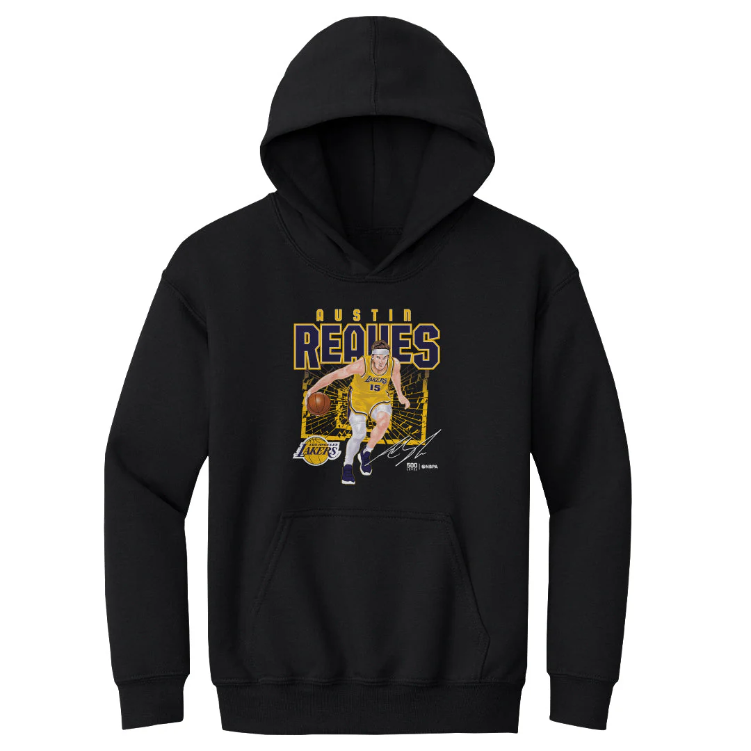 Austin Reaves Los Angeles Lakers Shattered WHT - Image 2