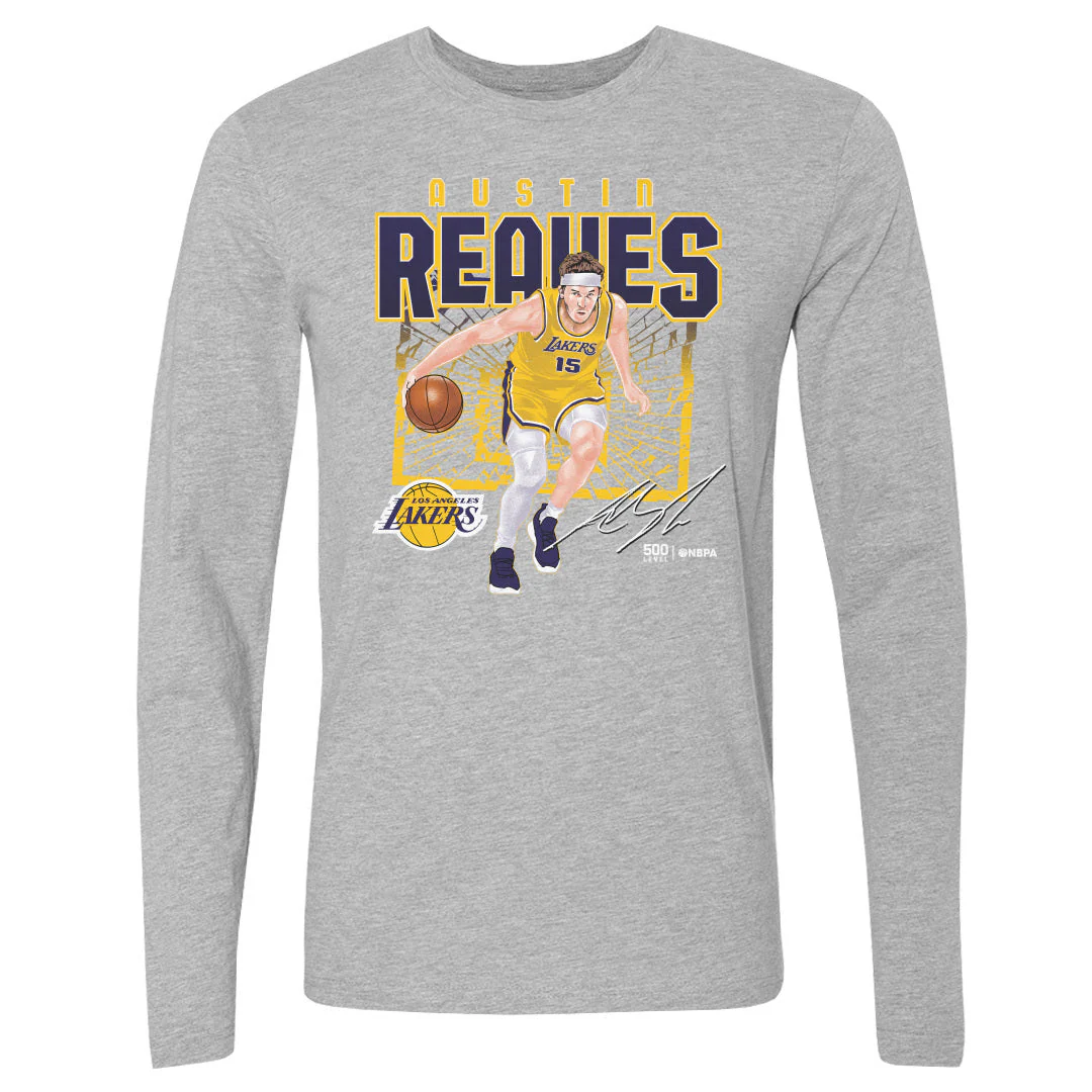 Austin Reaves Los Angeles Lakers Shattered WHT