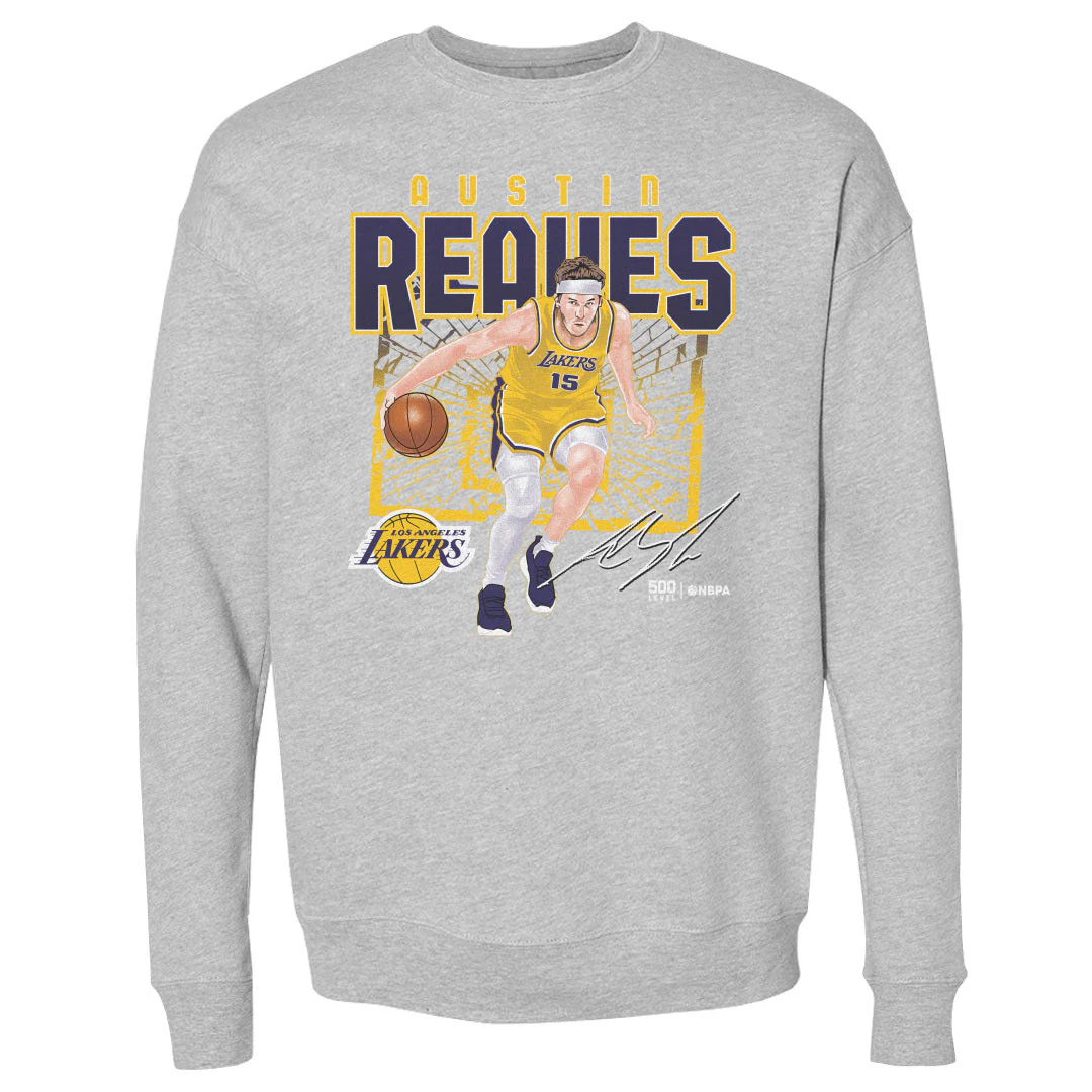 Austin Reaves Los Angeles Lakers Shattered WHT