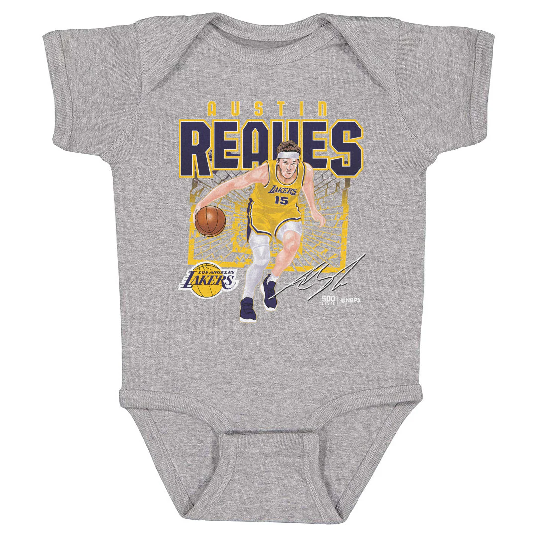 Austin Reaves Los Angeles Lakers Shattered WHT - Image 2
