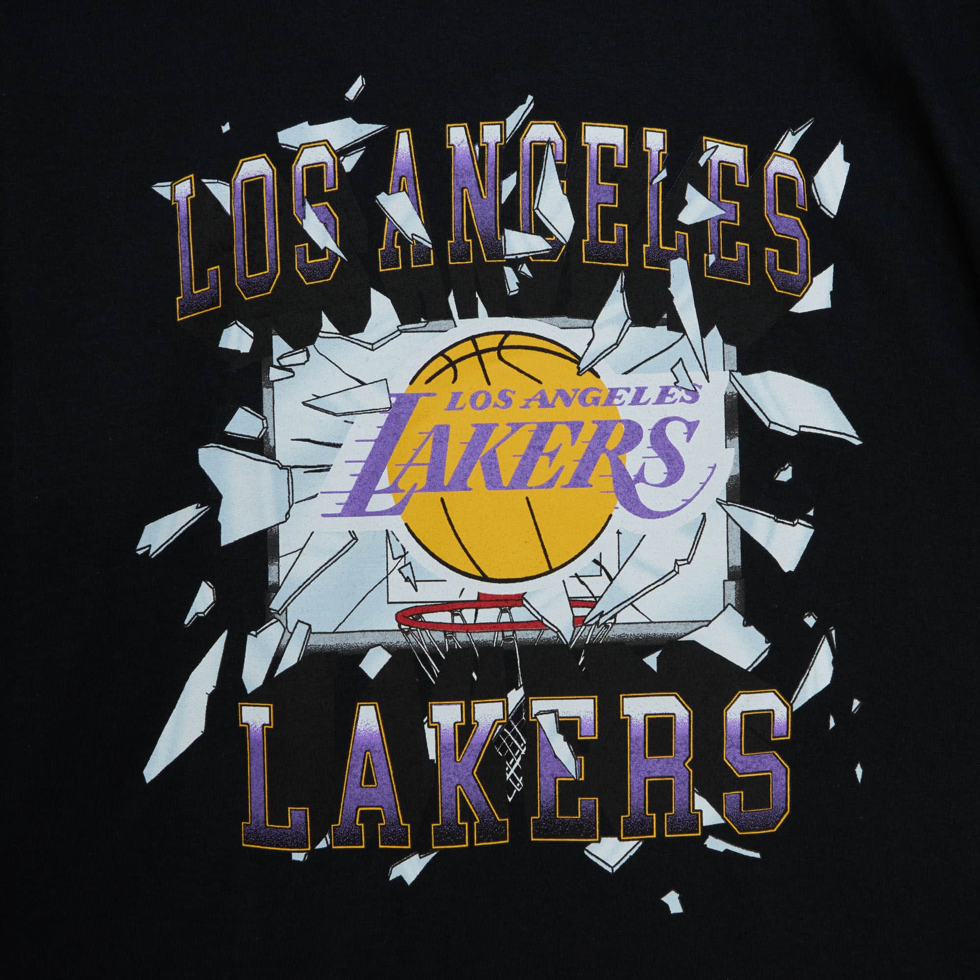 Los Angeles Lakers NBA Big Face LS - Image 3