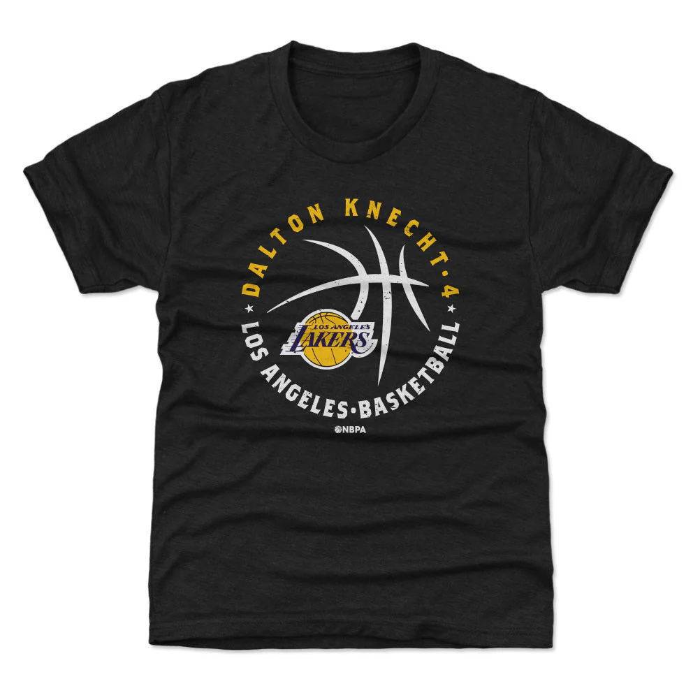 Dalton Knecht Los Angeles Lakers Player Ball WHT - Image 3