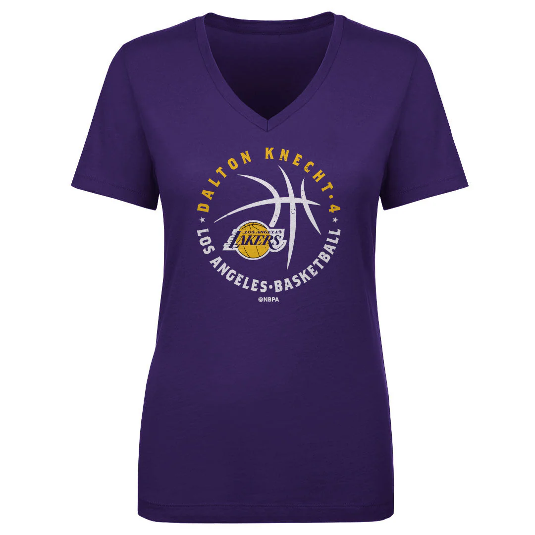 Dalton Knecht Los Angeles Lakers Player Ball WHT - Image 3