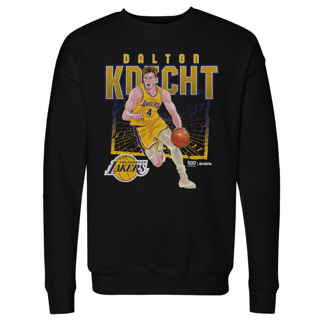 Dalton Knecht Los Angeles Lakers Shattered WHT - Image 2