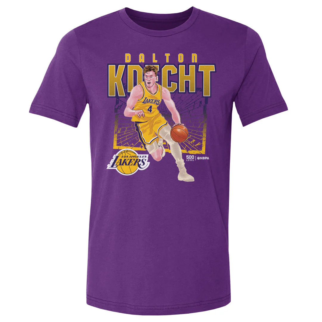 Dalton Knecht Los Angeles Lakers Shattered WHT