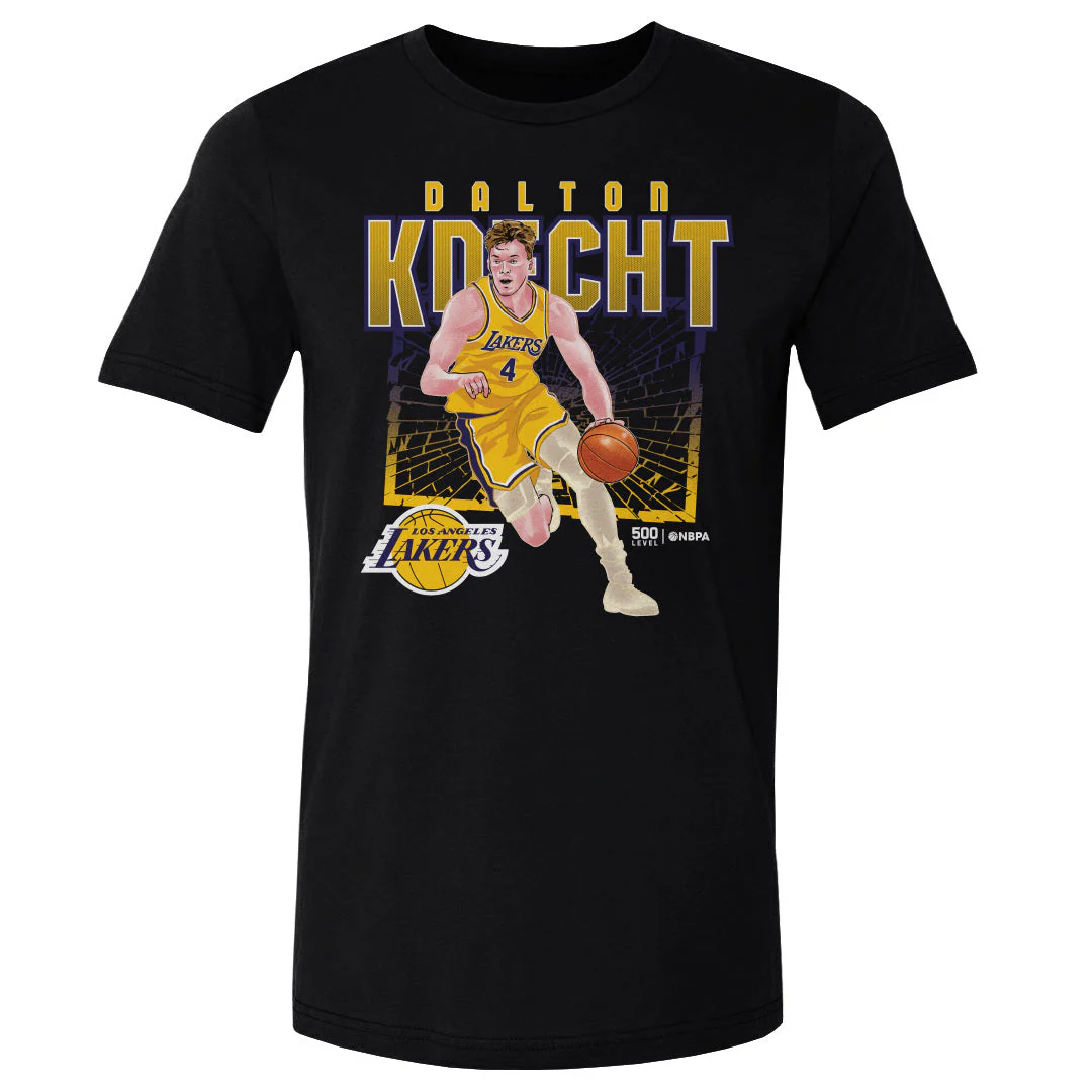 Dalton Knecht Los Angeles Lakers Shattered WHT - Image 3