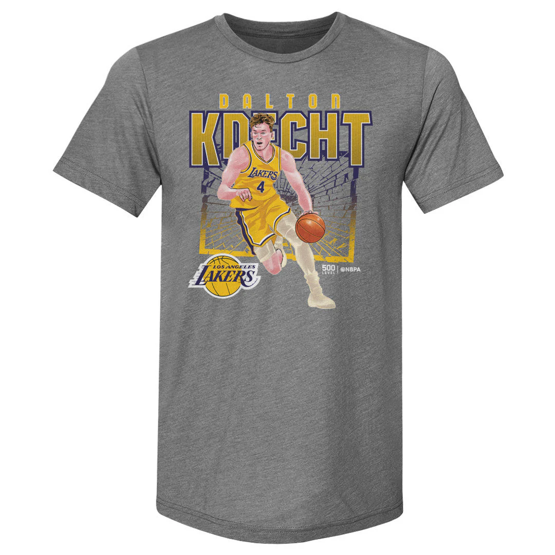 Dalton Knecht Los Angeles Lakers Shattered WHT - Image 3