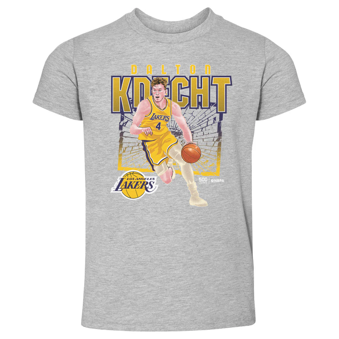 Dalton Knecht Los Angeles Lakers Shattered WHT - Image 2
