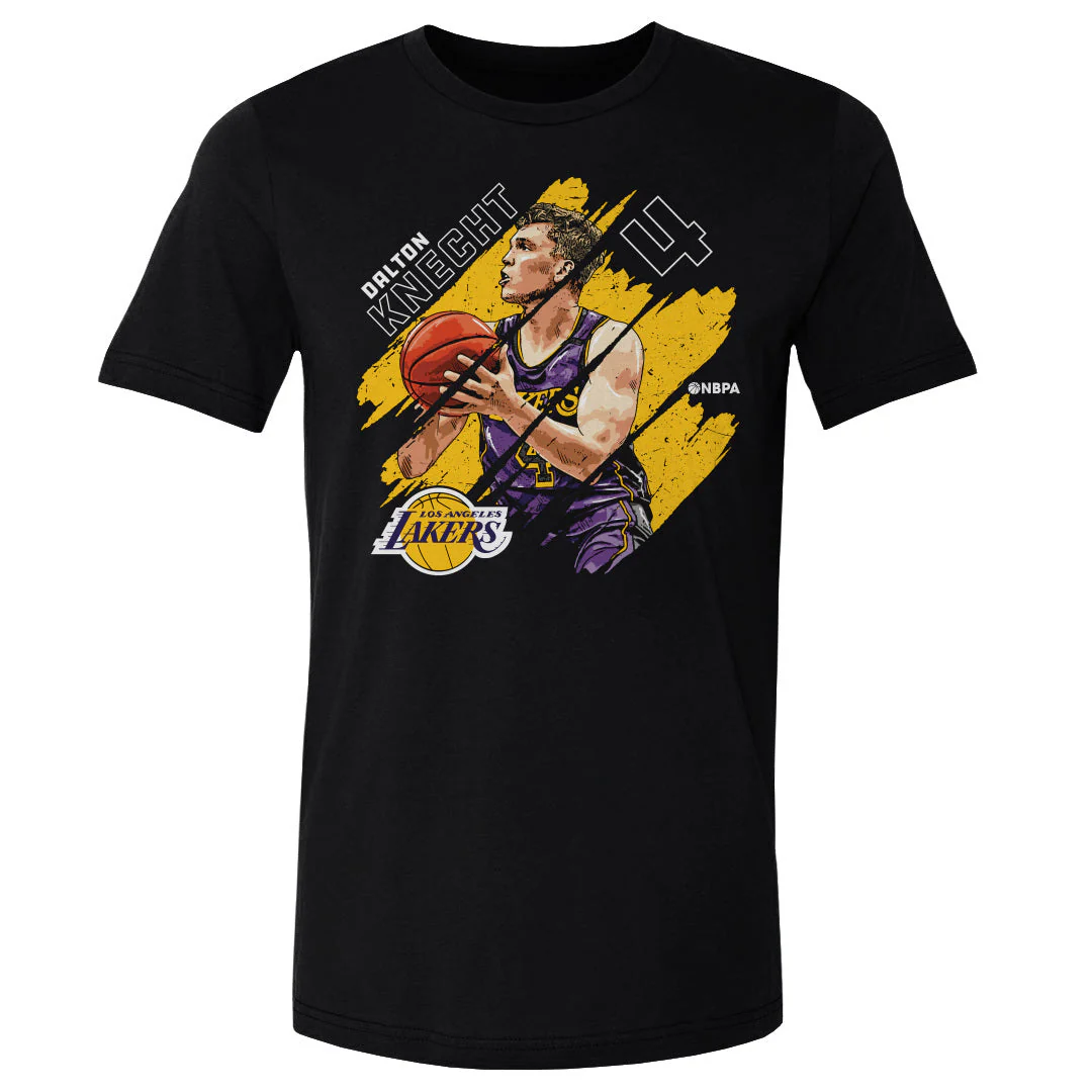 Dalton Knecht Los Angeles Lakers Stripes WHT - Image 2