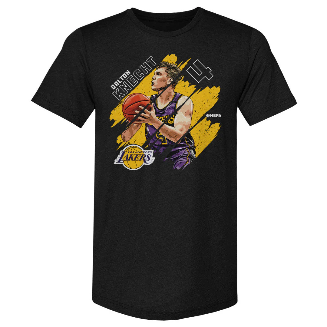 Dalton Knecht Los Angeles Lakers Stripes WHT - Image 3