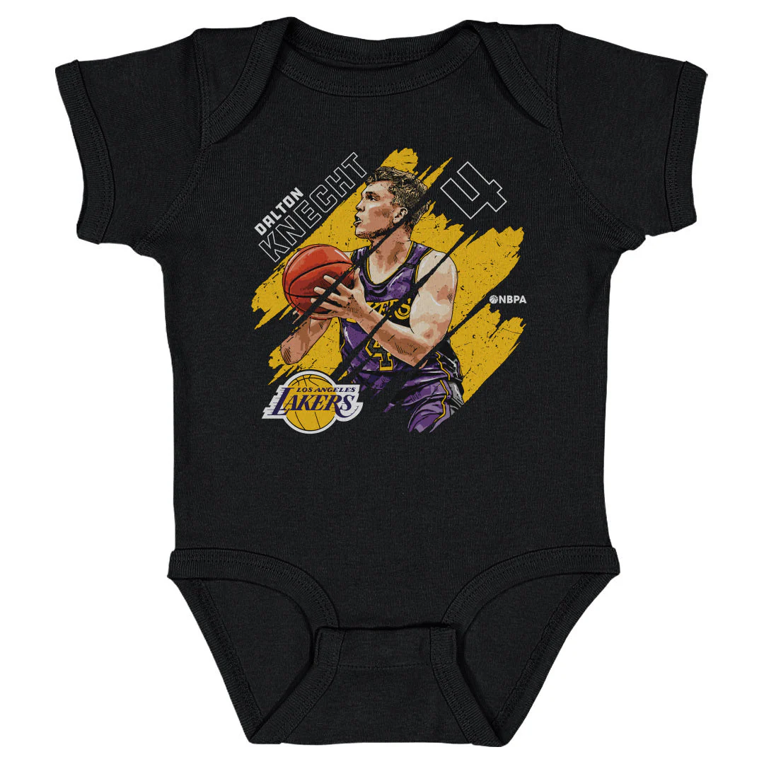 Dalton Knecht Los Angeles Lakers Stripes WHT - Image 3