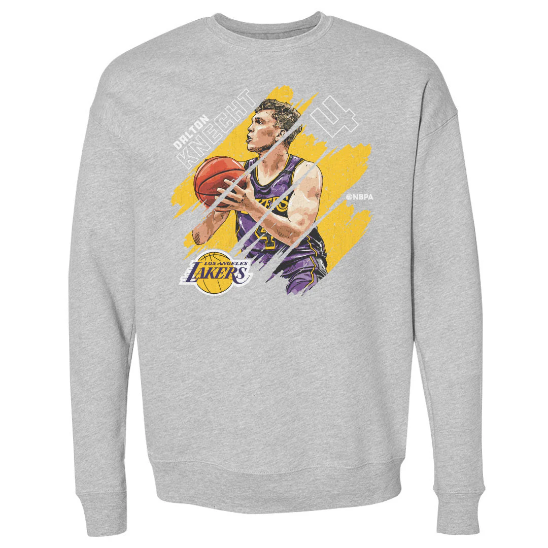 Dalton Knecht Los Angeles Lakers Stripes WHT