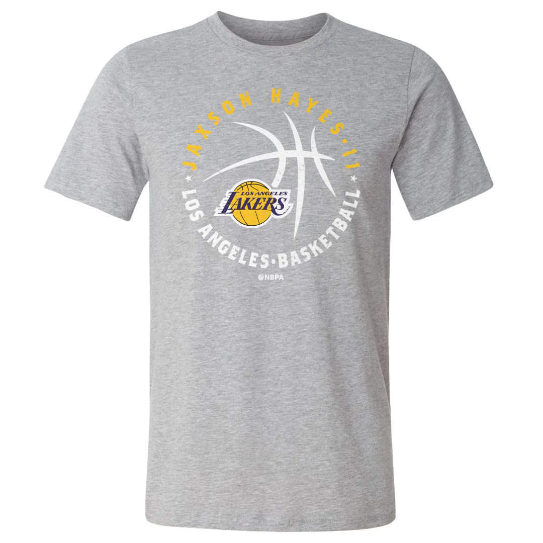 Jaxson Hayes Los Angeles Lakers Player Ball WHT - Image 2