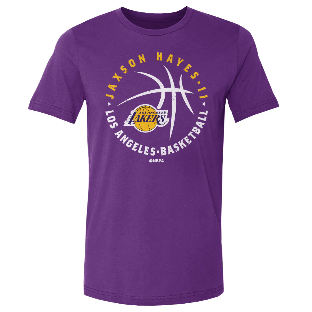 Jaxson Hayes Los Angeles Lakers Player Ball WHT - Image 3