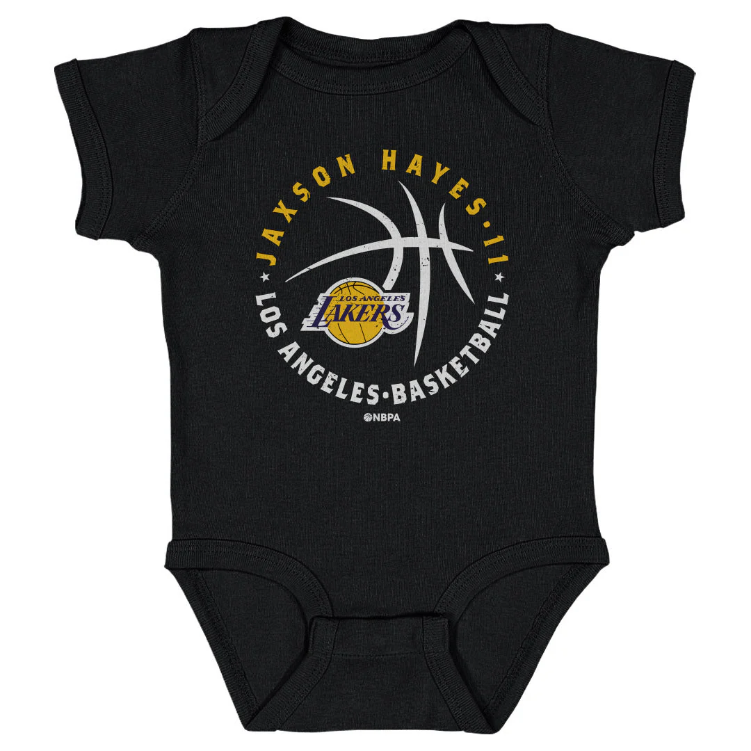 Jaxson Hayes Los Angeles Lakers Player Ball WHT - Image 2
