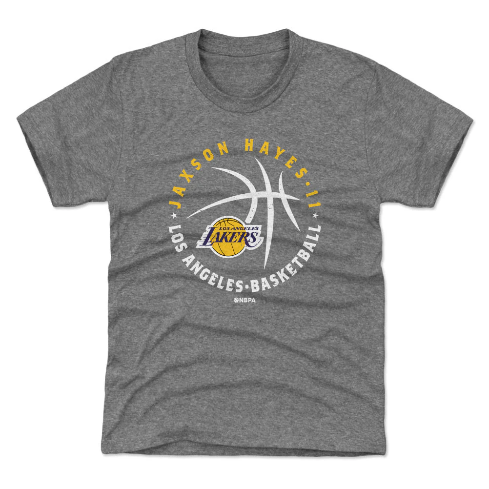Jaxson Hayes Los Angeles Lakers Player Ball WHT - Image 3