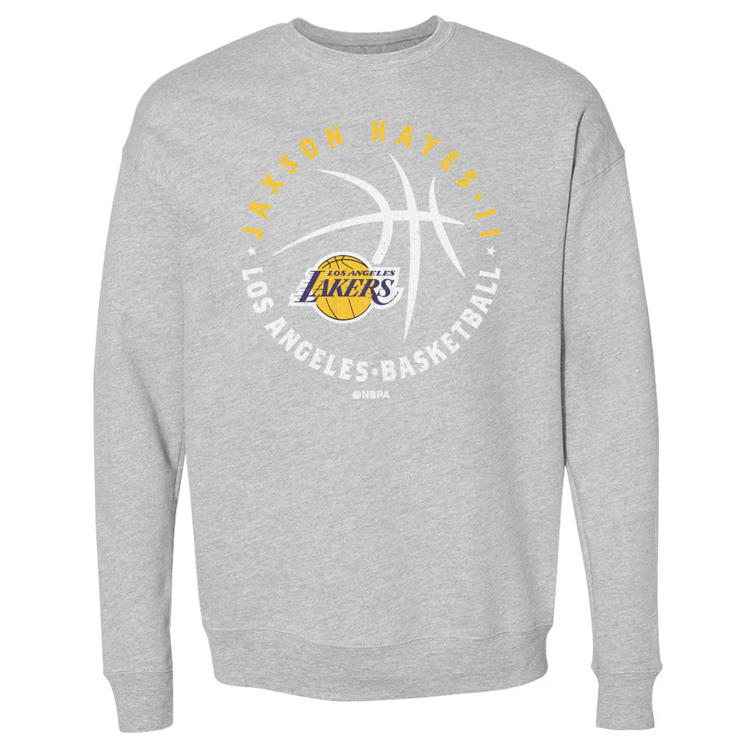 Jaxson Hayes Los Angeles Lakers Player Ball WHT - Image 2