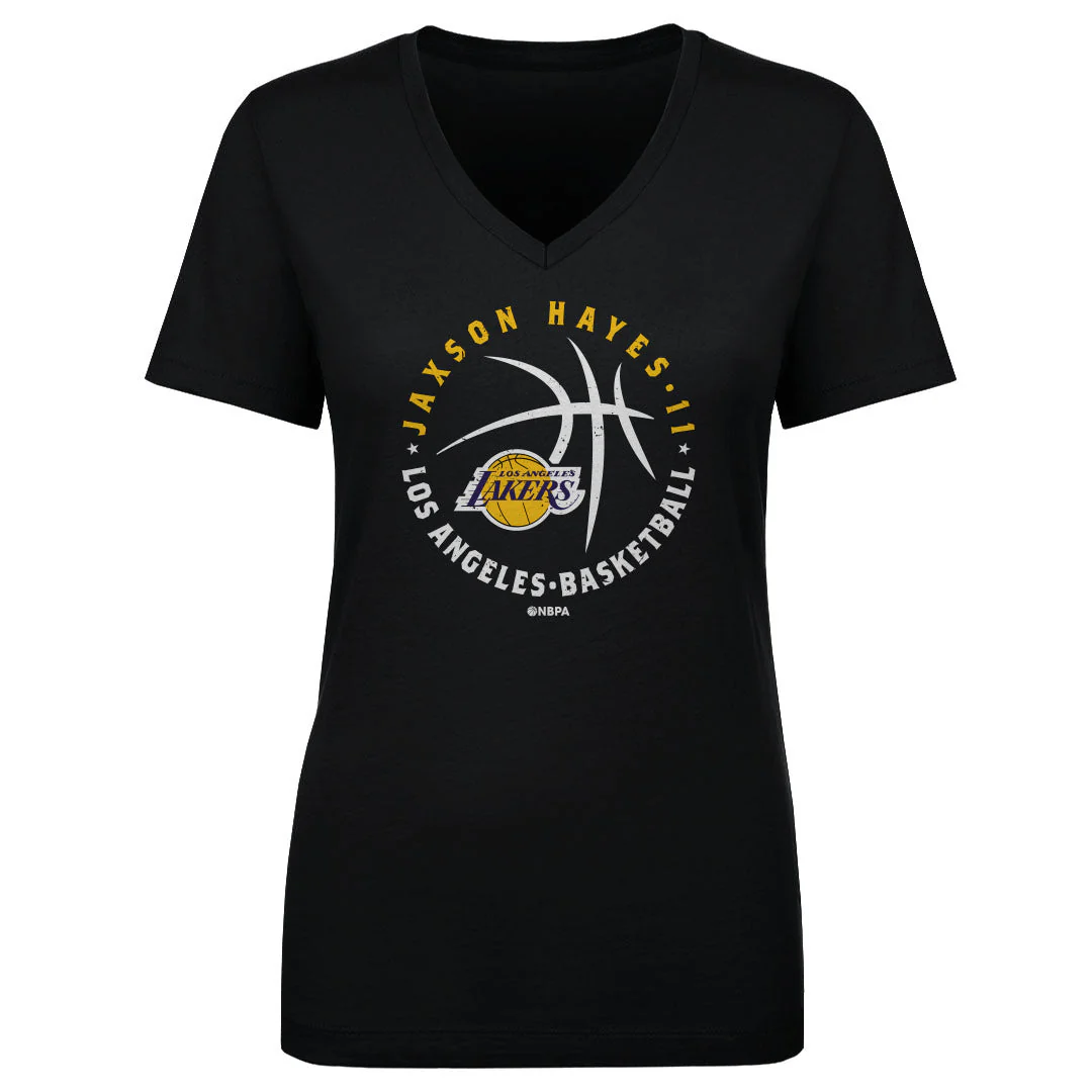 Jaxson Hayes Los Angeles Lakers Player Ball WHT - Image 3
