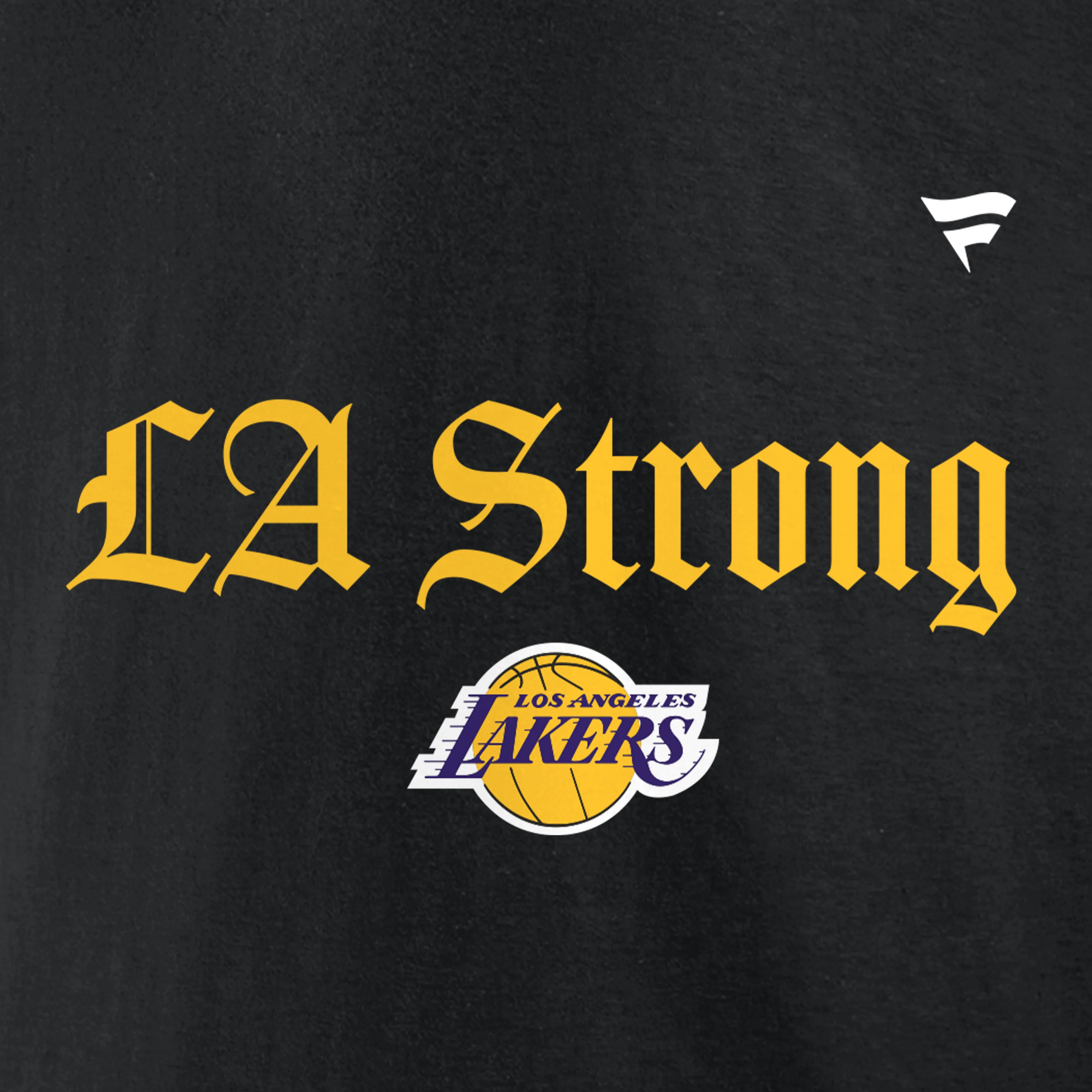 LA LAKERS UNISEX LA STRONG SHORT SLEEVE TEE - Image 3