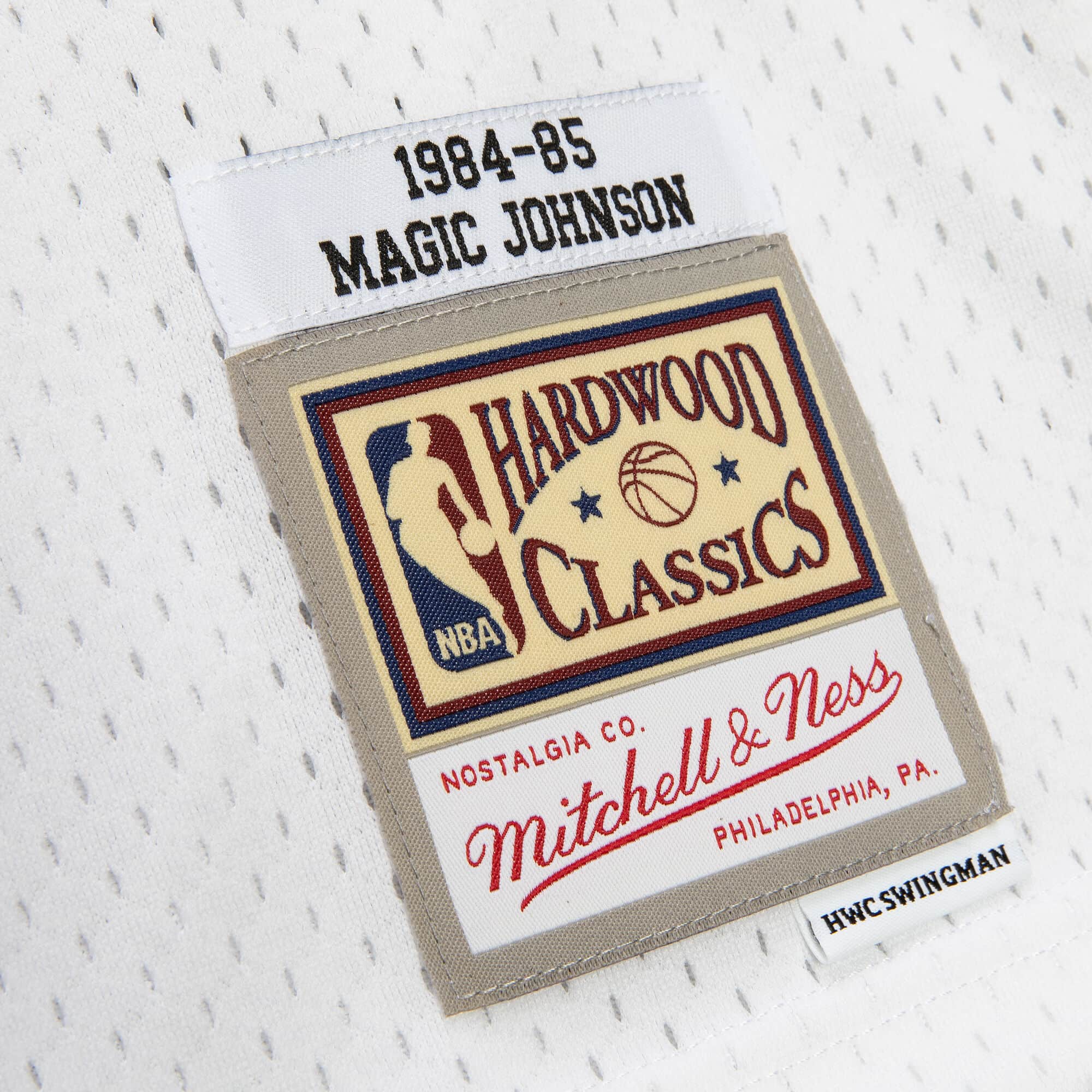 Lakers 1984 Johnson Reload Black/White Jersey - Image 3