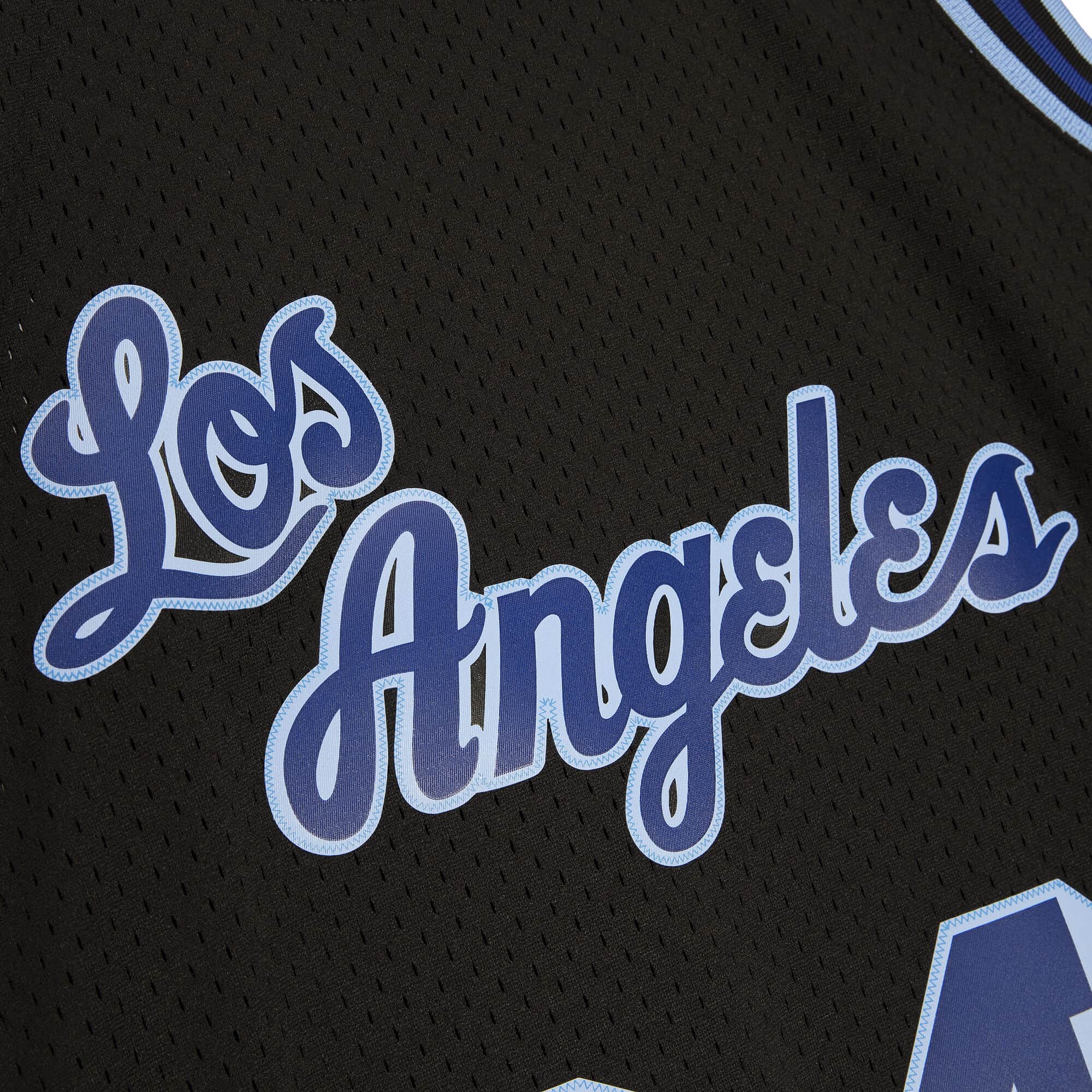 Lakers 1996 Oneal Reload Blue/Black Jersey - Image 3