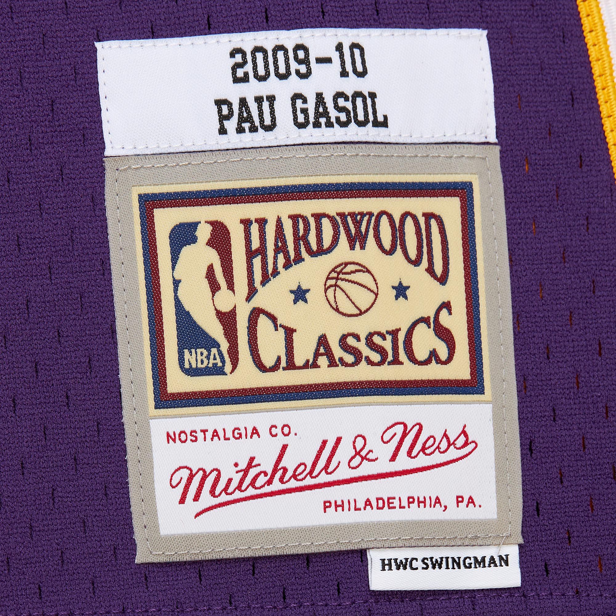 Lakers 2009 Purple Gasol Jersey - Image 3