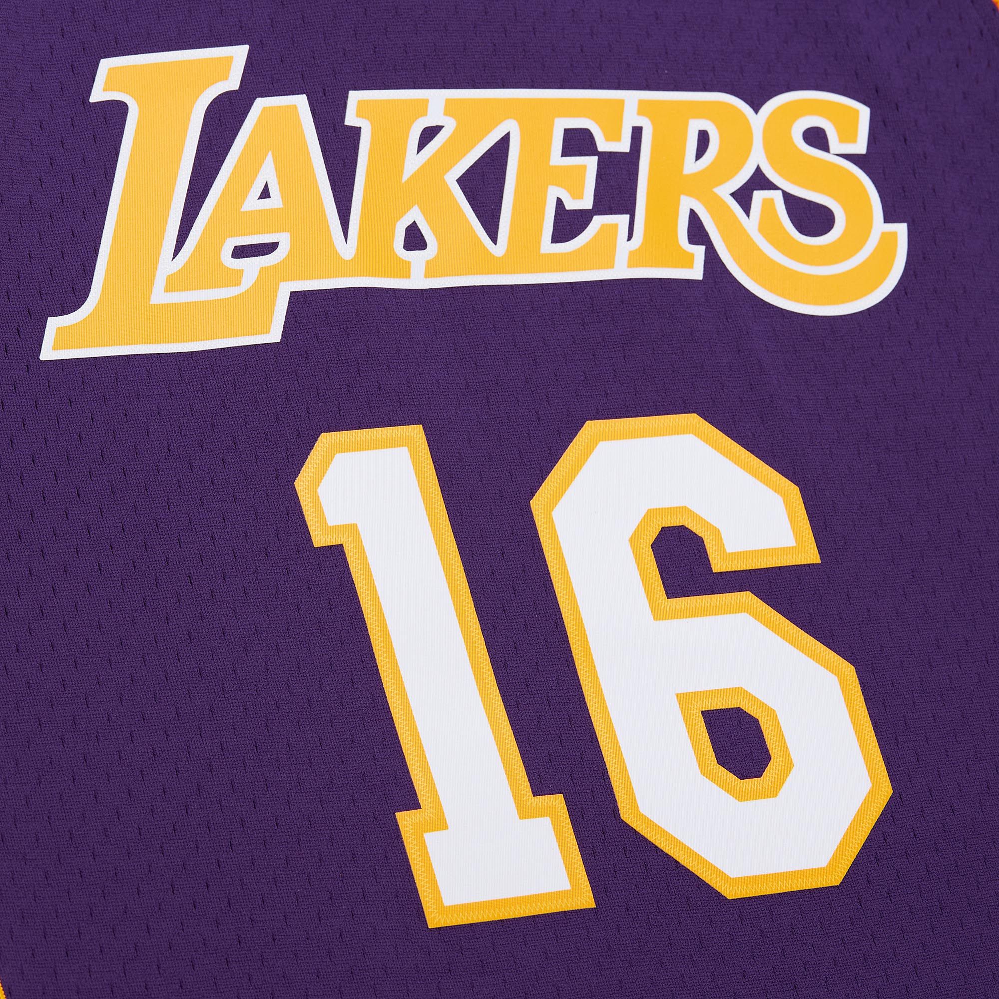 Lakers 2009 Purple Gasol Jersey - Image 4