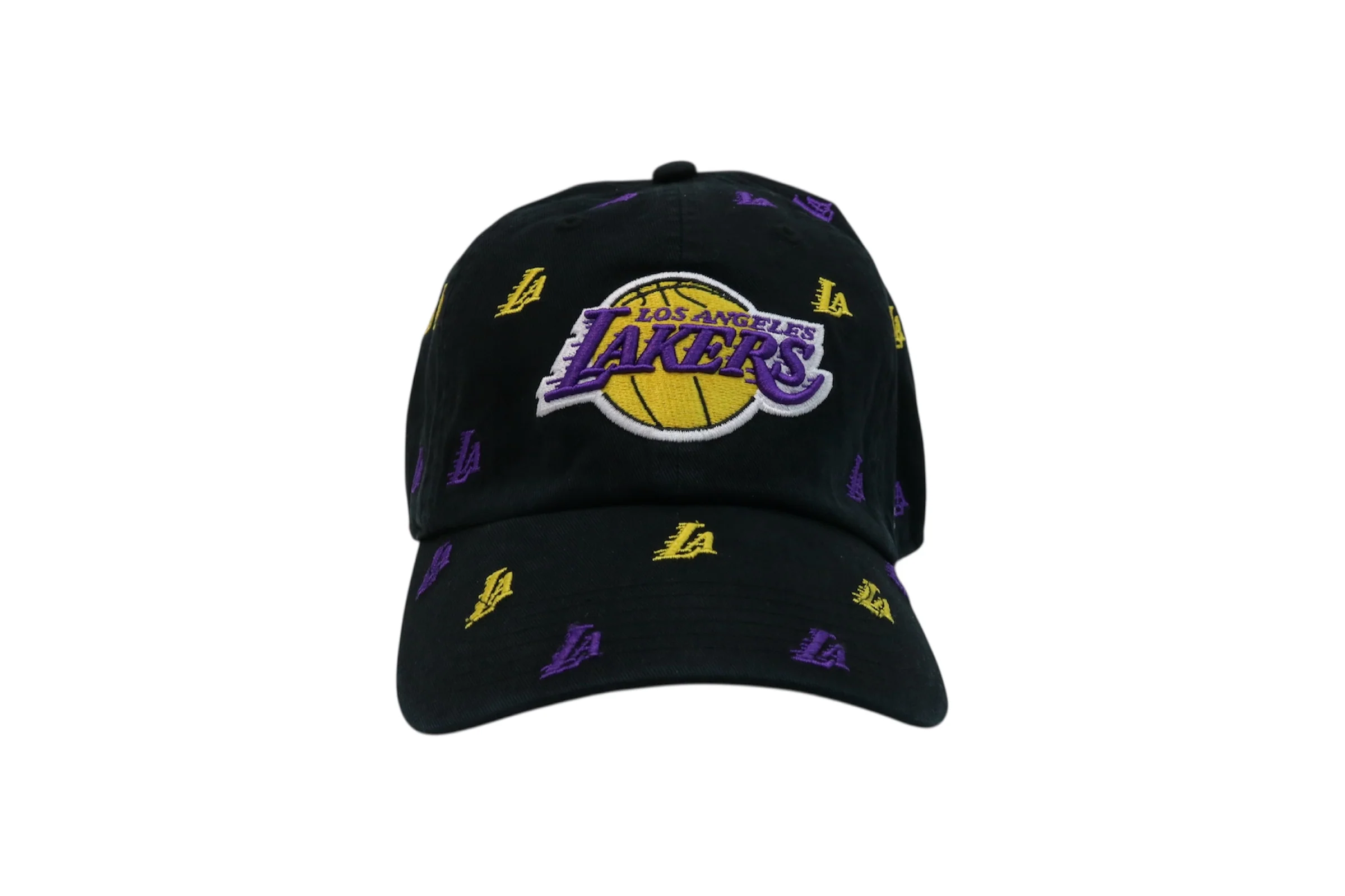 LA Lakers 47 Confetti Clean Up Adjustable Hat - Image 2