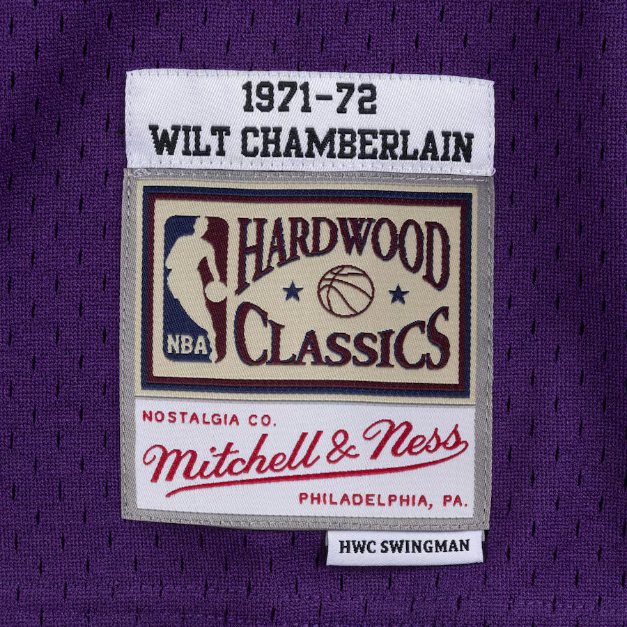 Lakers 71 Chamberlain Swingman Jersey - Image 3