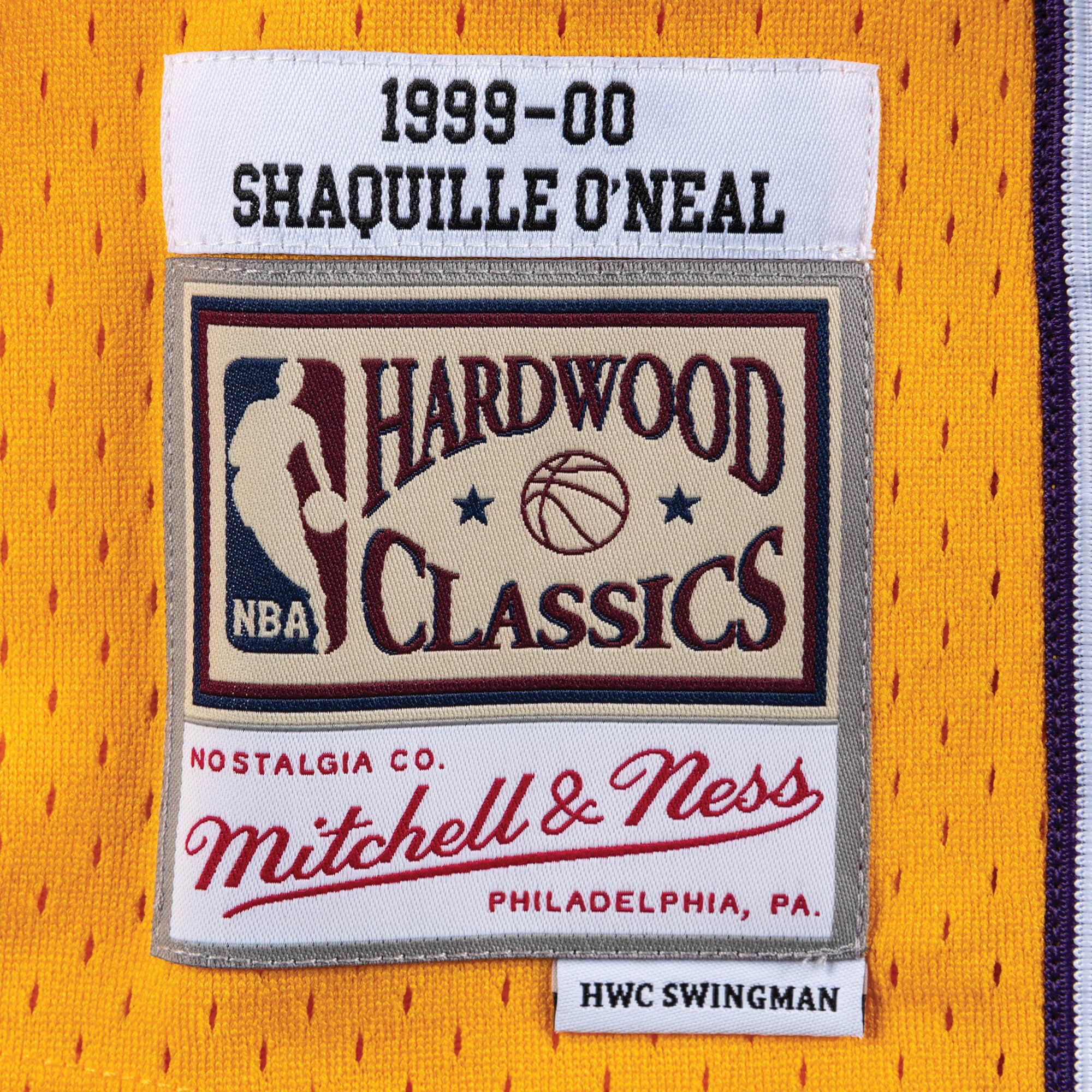 Lakers 99 Oneal Home Jersey - Image 3
