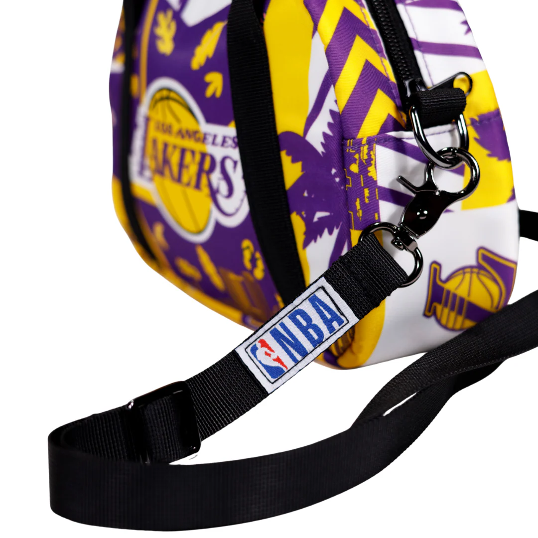 LAKERS ALL OVER MINI CROSSBODY PURSE - Image 4