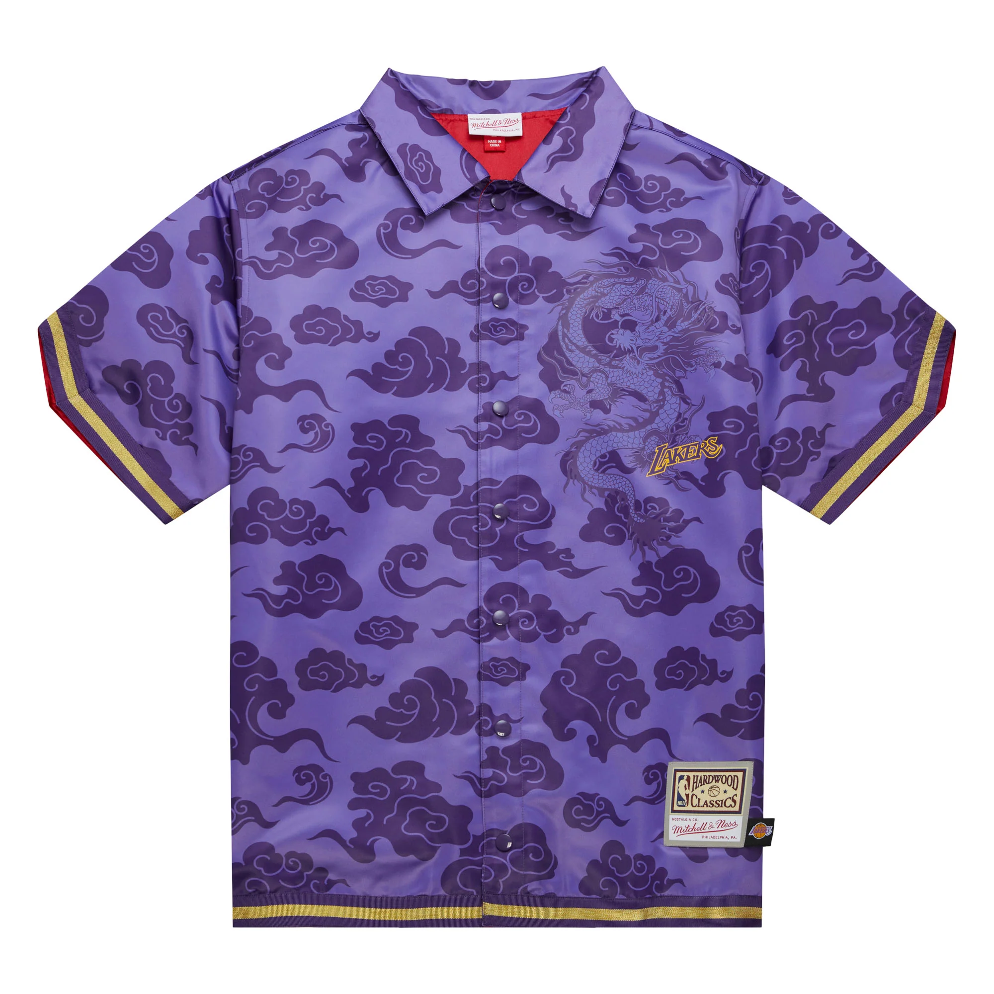 Lakers Asian Hrtg Shooting Shirt