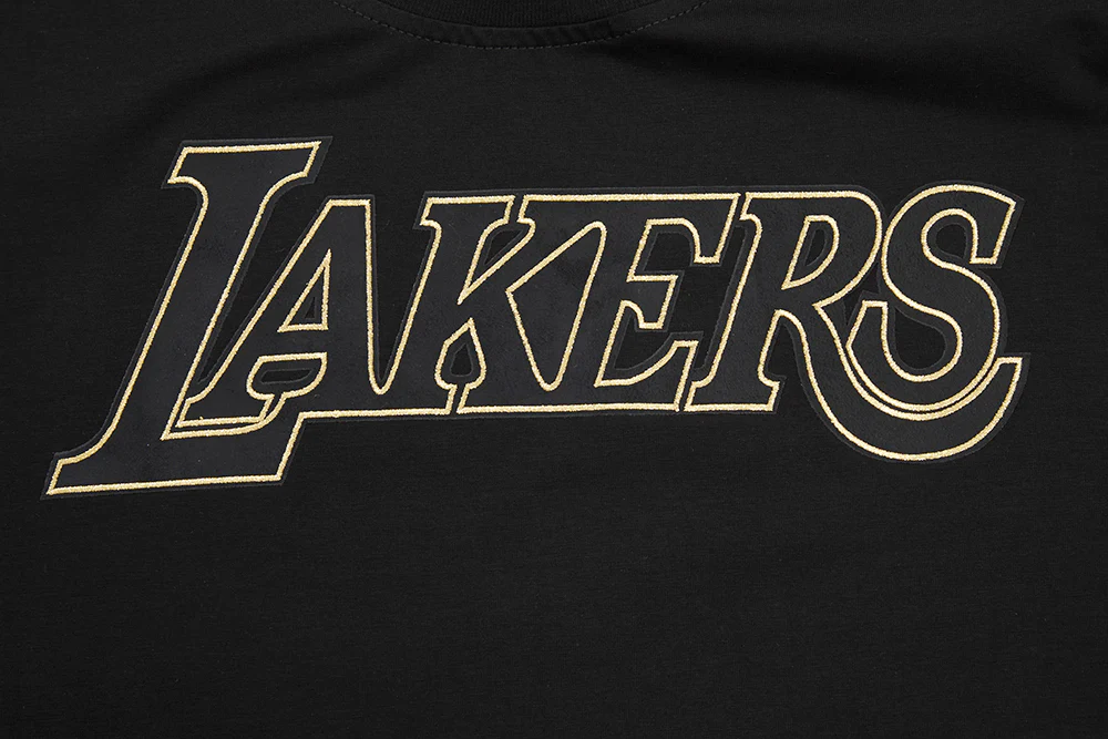 Lakers Black & Gold Short Sleeve Tee - Image 5