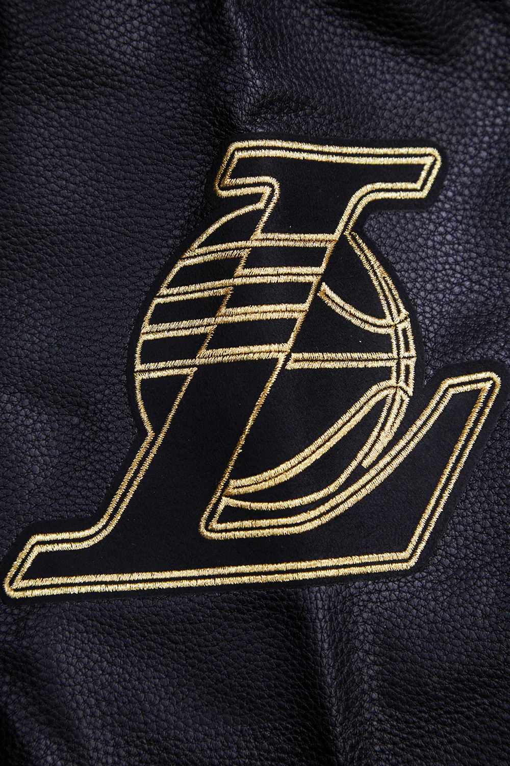 Lakers Black & Gold Wool Varsity Jacket - Image 10