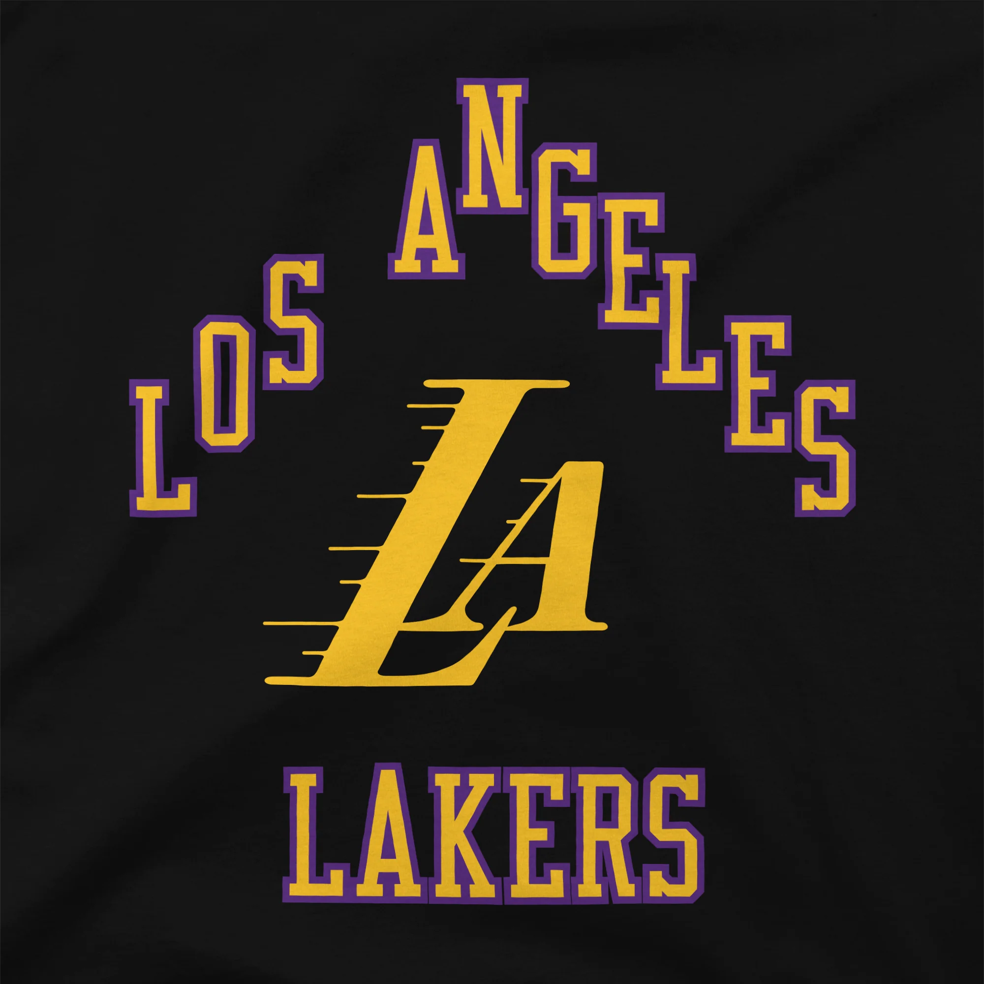 Lakers CE23 Atrium LS Hooded Tee - Image 3