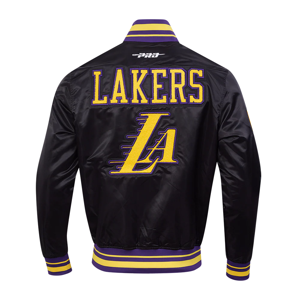 Lakers CE25 Pro Satin YD Rib Jacket - Image 3