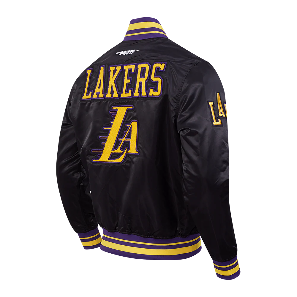 Lakers CE25 Pro Satin YD Rib Jacket - Image 4