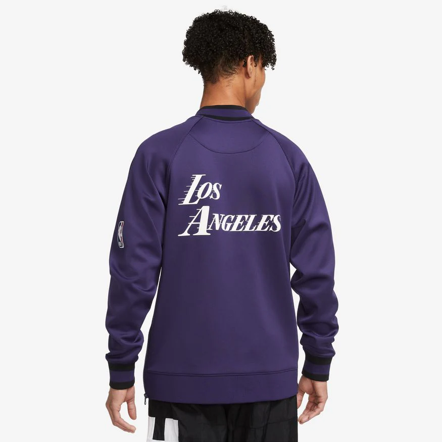 Lakers City Edition 22 Showtime Full Zip Jacket - Image 3