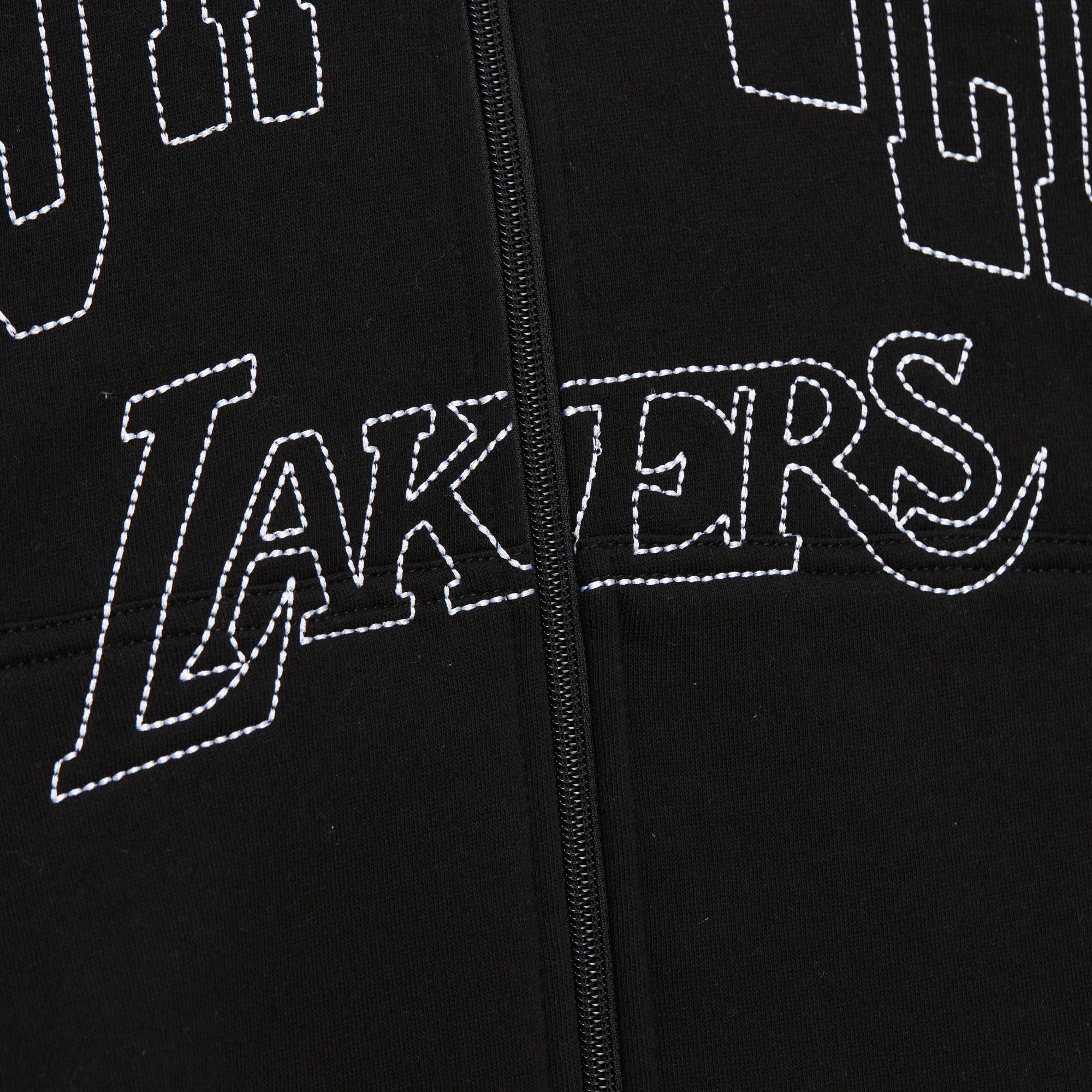 LAKERS CONTRAST FULL ZIP HOODIE - Image 3