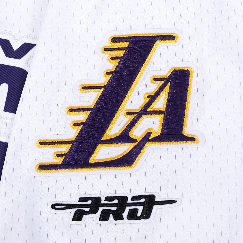 Lakers Dončić 77 Classic Player Button Mesh Shirt - Image 5