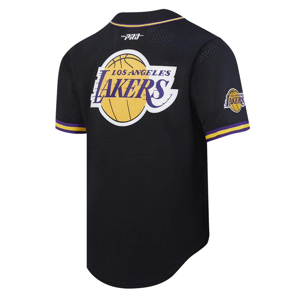 Lakers Dončić 77 Classic Player Button Mesh Shirt - Image 4