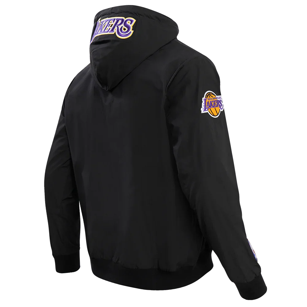Lakers Hybrid Woven FZ Hoodie - Image 3