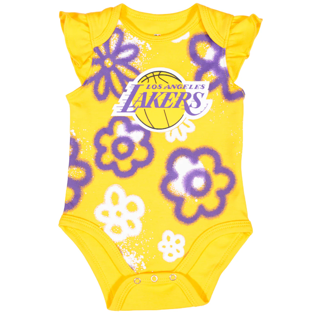 Lakers Infant Girl Power Dribble 2PC Set - Image 5
