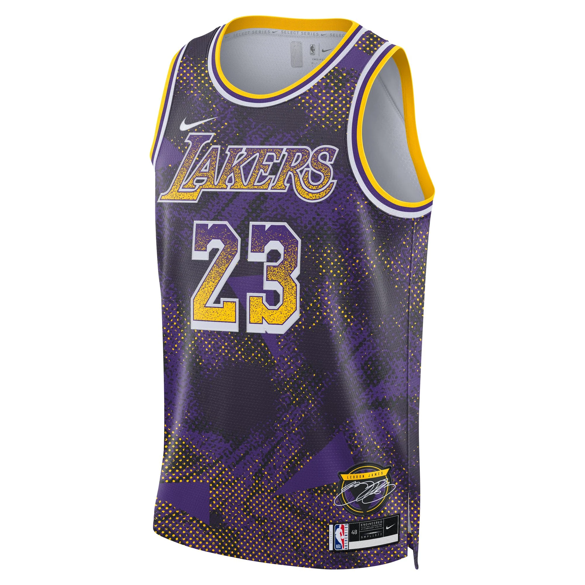 Lakers James Select Series Swingman Jersey