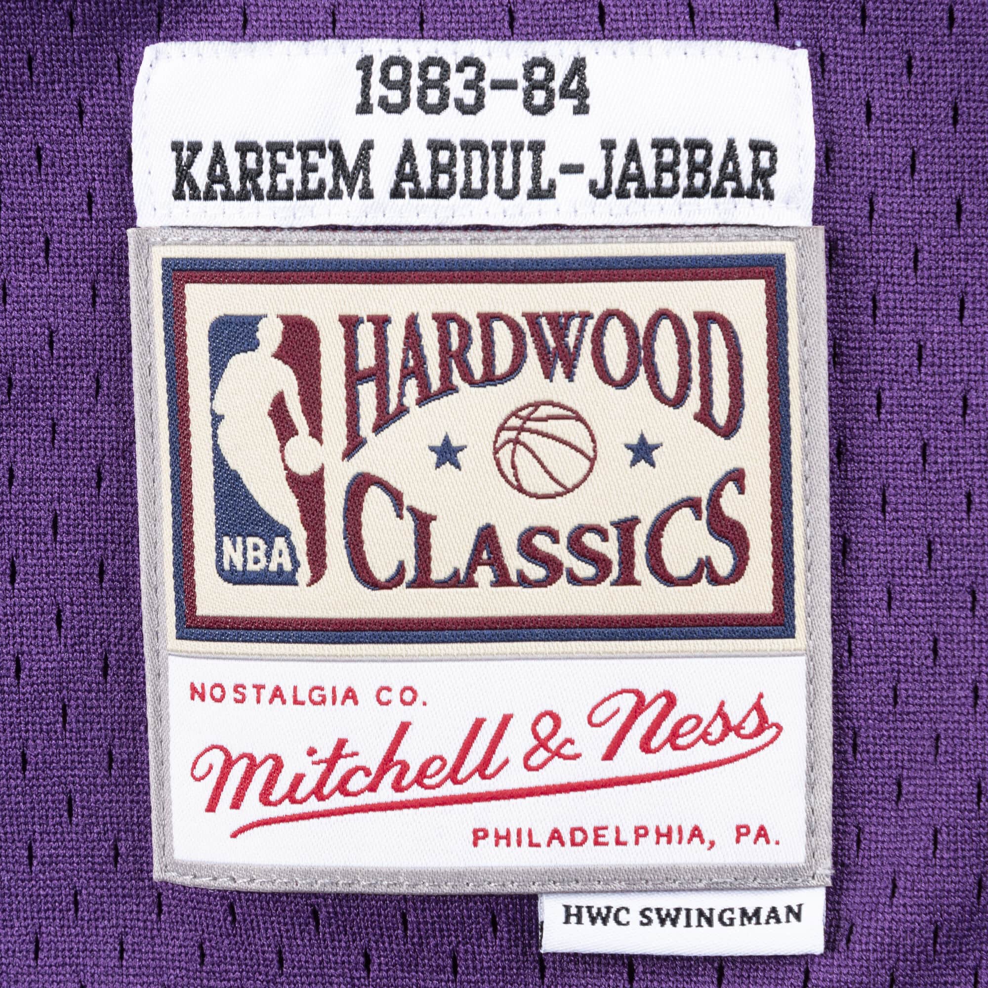 Lakers 1983 Kareem Road Jersey - Image 3