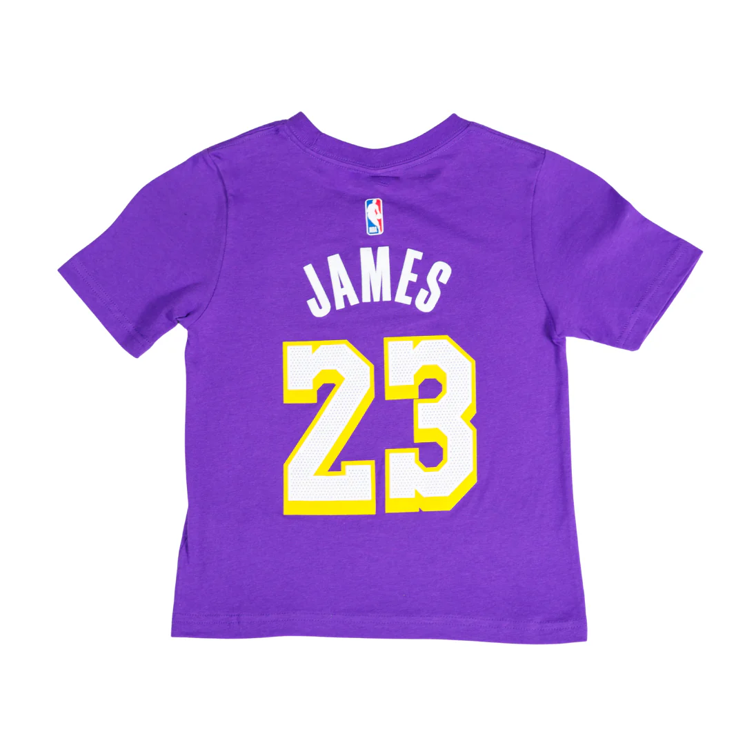 Lakers Kids James Statement25 N&N Tee - Image 2