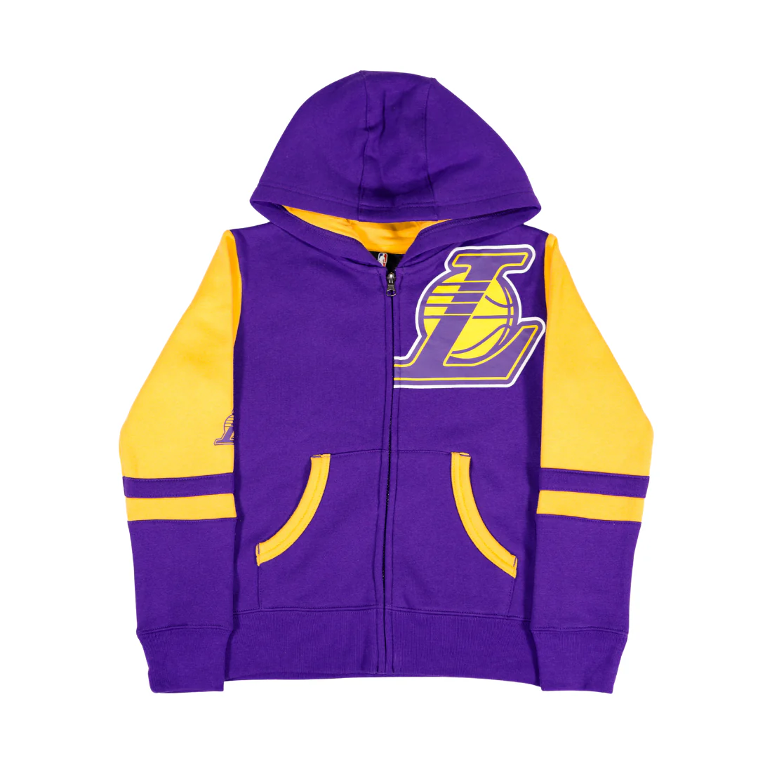 Lakers Kids Straight to the League Full Zip Jacket