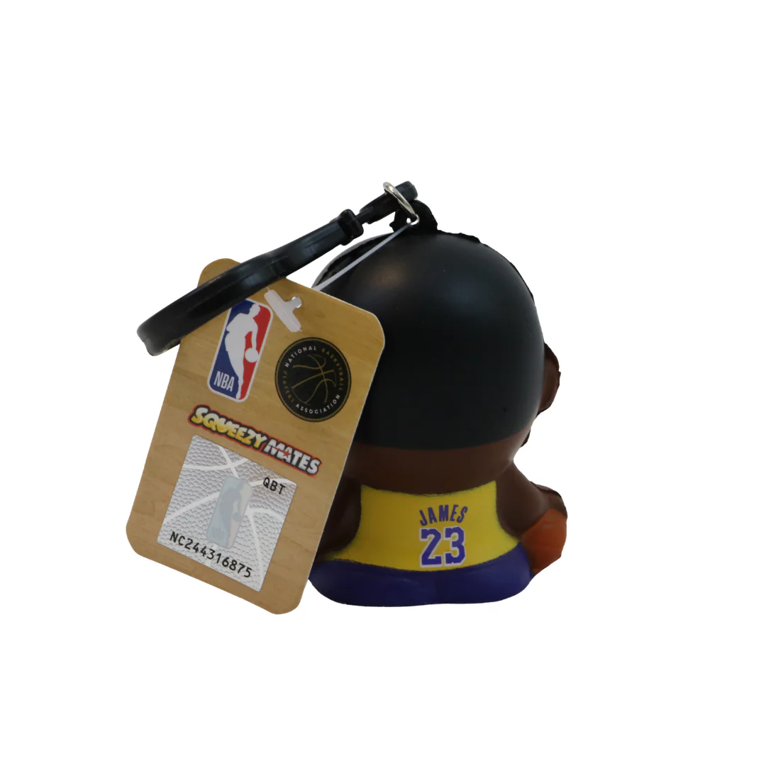 Lakers LeBron James SqueezyMate Keychain - Image 2